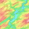 Hamoir topographic map, elevation, relief