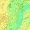 Baarlo topographic map, elevation, relief