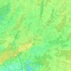 Kasterlee topographic map, elevation, relief