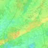 Lichtaart topographic map, elevation, relief