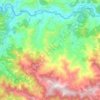 Gajuri topographic map, elevation, relief
