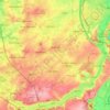 Riemst topographic map, elevation, relief