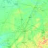 Changchun City topographic map, elevation, relief