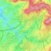 Kelmis topographic map, elevation, relief