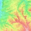 Voeren topographic map, elevation, relief