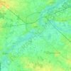 Lier topographic map, elevation, relief