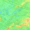 Laakdal topographic map, elevation, relief