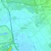 Stabroek topographic map, elevation, relief