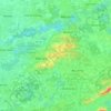 Herselt topographic map, elevation, relief