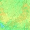 Ravels topographic map, elevation, relief