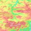 Cerfontaine topographic map, elevation, relief