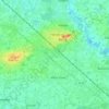 Heist-op-den-Berg topographic map, elevation, relief