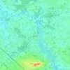 Itegem topographic map, elevation, relief