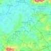Celles topographic map, elevation, relief
