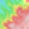 Riu sa Fraigada topographic map, elevation, relief