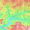 Virton topographic map, elevation, relief