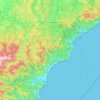 Savona topographic map, elevation, relief