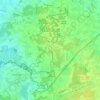 Baarle-Hertog topographic map, elevation, relief