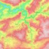 Trois-Ponts topographic map, elevation, relief