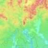 Nowa Nowa topographic map, elevation, relief
