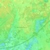 Wechelderzande topographic map, elevation, relief