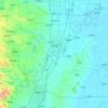 汤阴县 topographic map, elevation, relief