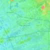 Heusden-Zolder topographic map, elevation, relief