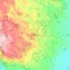 Ceglie Messapica topographic map, elevation, relief