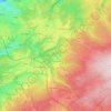 Jalhay topographic map, elevation, relief