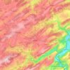 Ouffet topographic map, elevation, relief