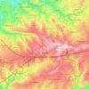 Herve topographic map, elevation, relief
