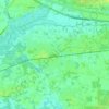 Nijlen topographic map, elevation, relief