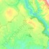 Nurri topographic map, elevation, relief