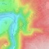 Ninglinspo topographic map, elevation, relief